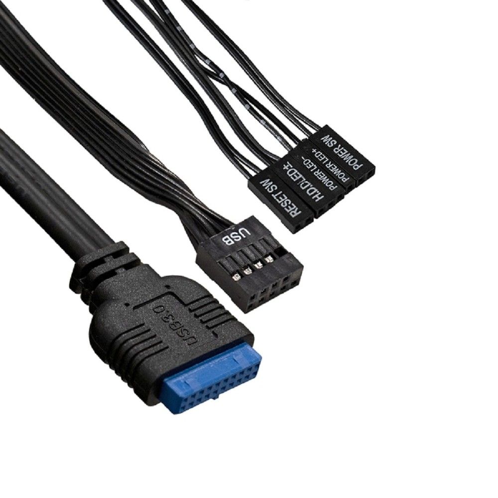 Exegate EX299397RUS Корпус Minitower ExeGate BAA-114U2-AA500 (mATX, БП AA500 с вент. 8см, 1*USB+2*USB3.0, аудио, черный)
