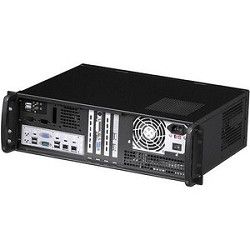 Procase UM330-B-0 черный {3U, глубина 300мм, MB 12"x9.6", без Б/П}