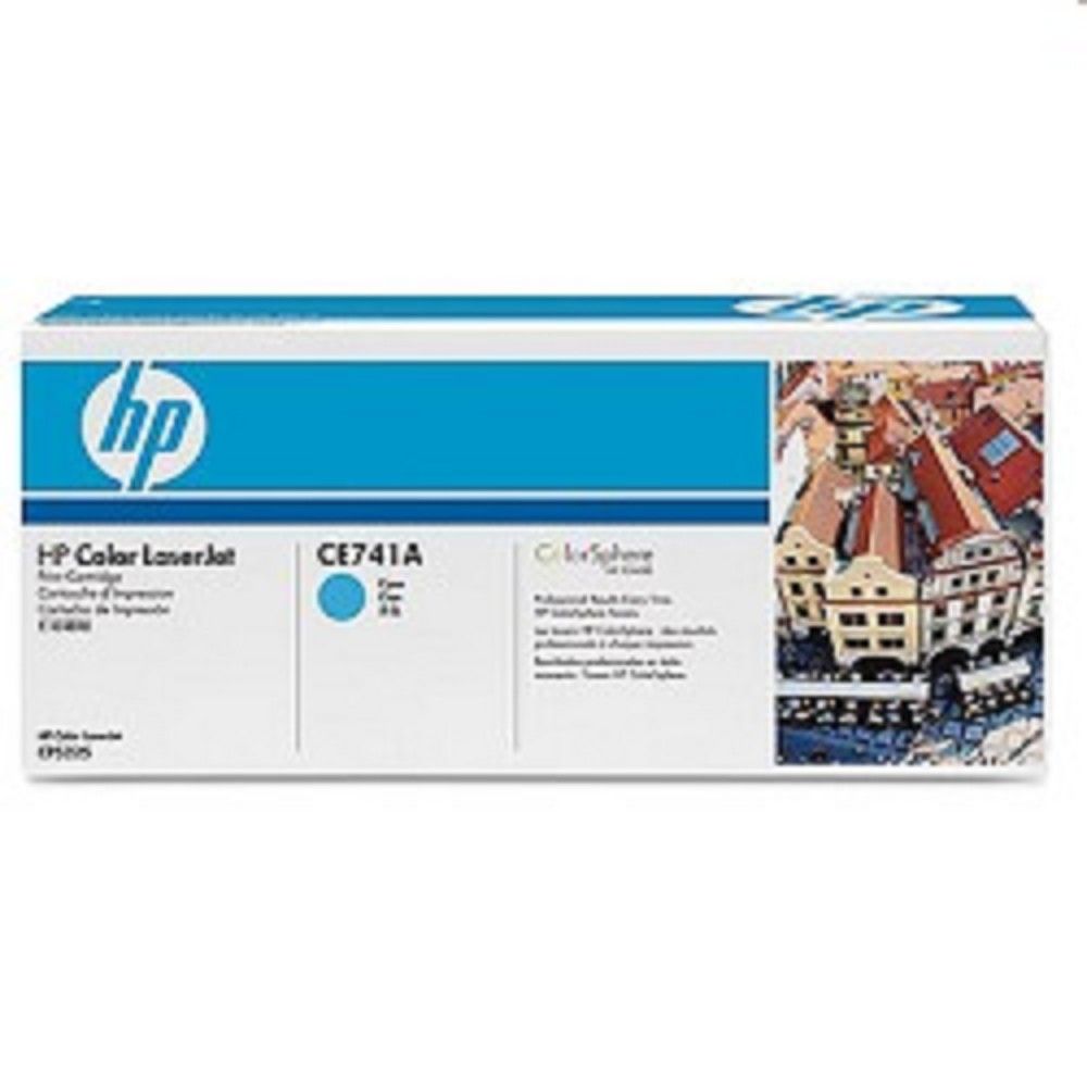 Картридж лазерный HP 307A CE741A голубой бар.в компл. (7300стр.) для HP CLJ CP5225