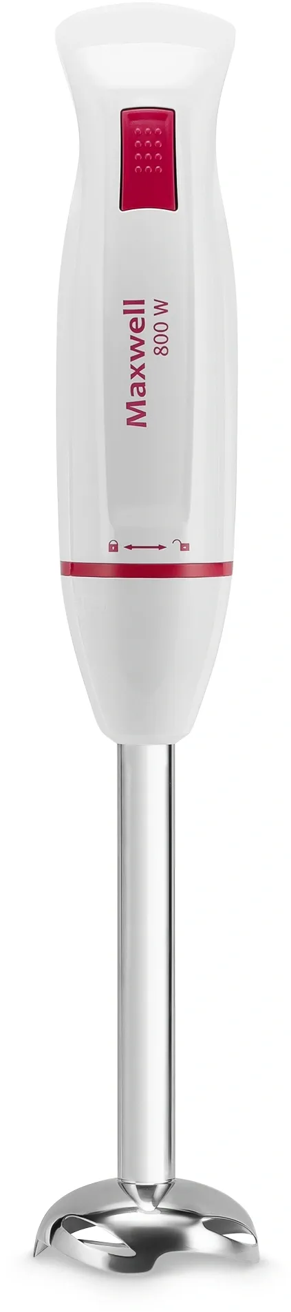 Блендер погружной Maxwell MW-1172 800Вт белый