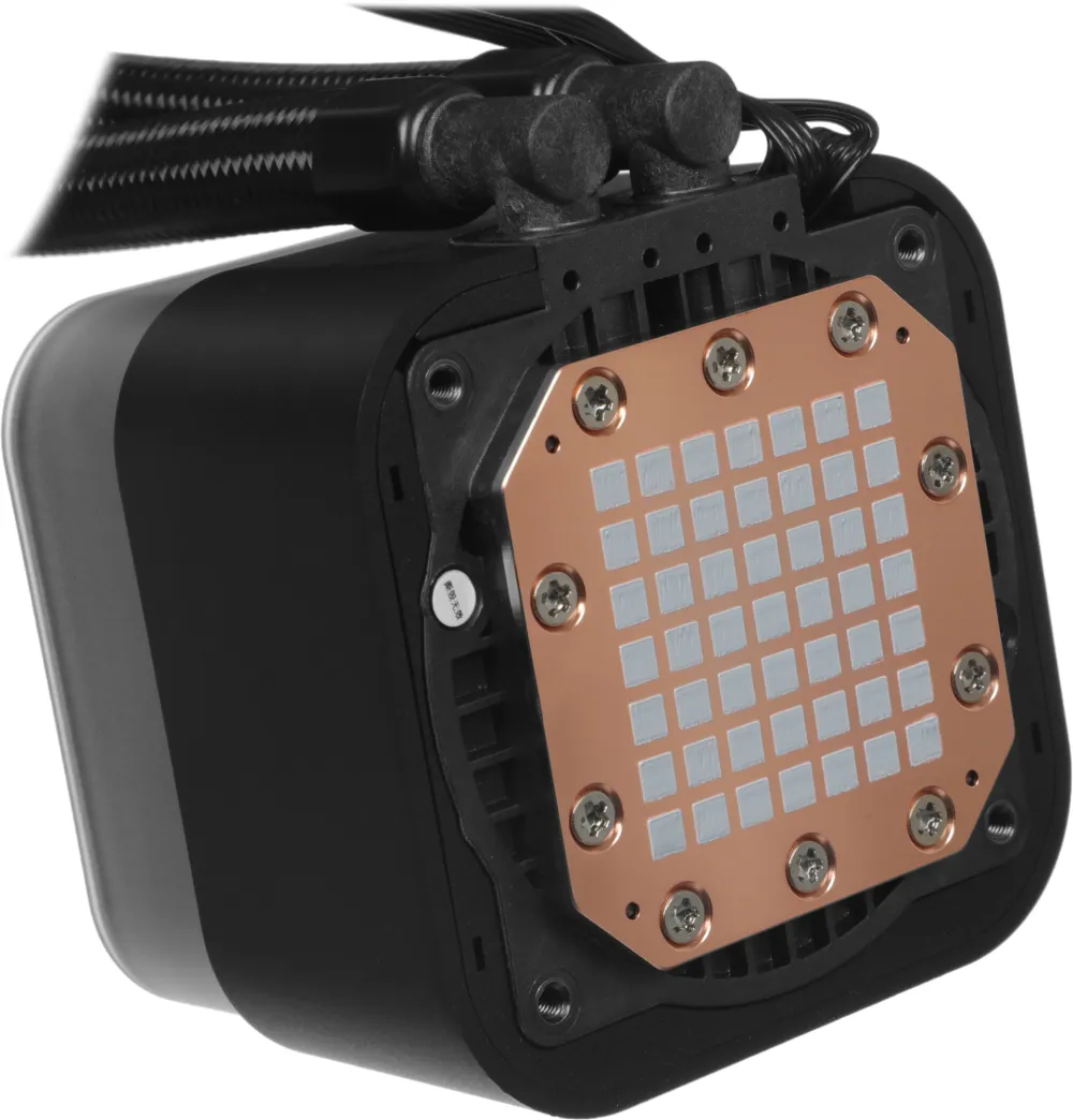 Система водяного охлаждения Deepcool LQ360 Ultra ARGB Soc-AM5/AM4/1200/1700/1851 черный 4-pin 32dB Al LCD 350W 1900gr Ret (R-LQ360-BKASMC-G-1)