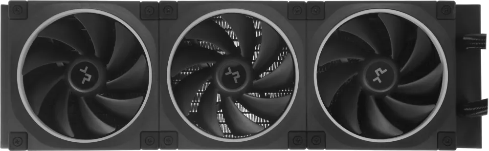 Система водяного охлаждения Deepcool LQ360 Ultra ARGB Soc-AM5/AM4/1200/1700/1851 черный 4-pin 32dB Al LCD 350W 1900gr Ret (R-LQ360-BKASMC-G-1)