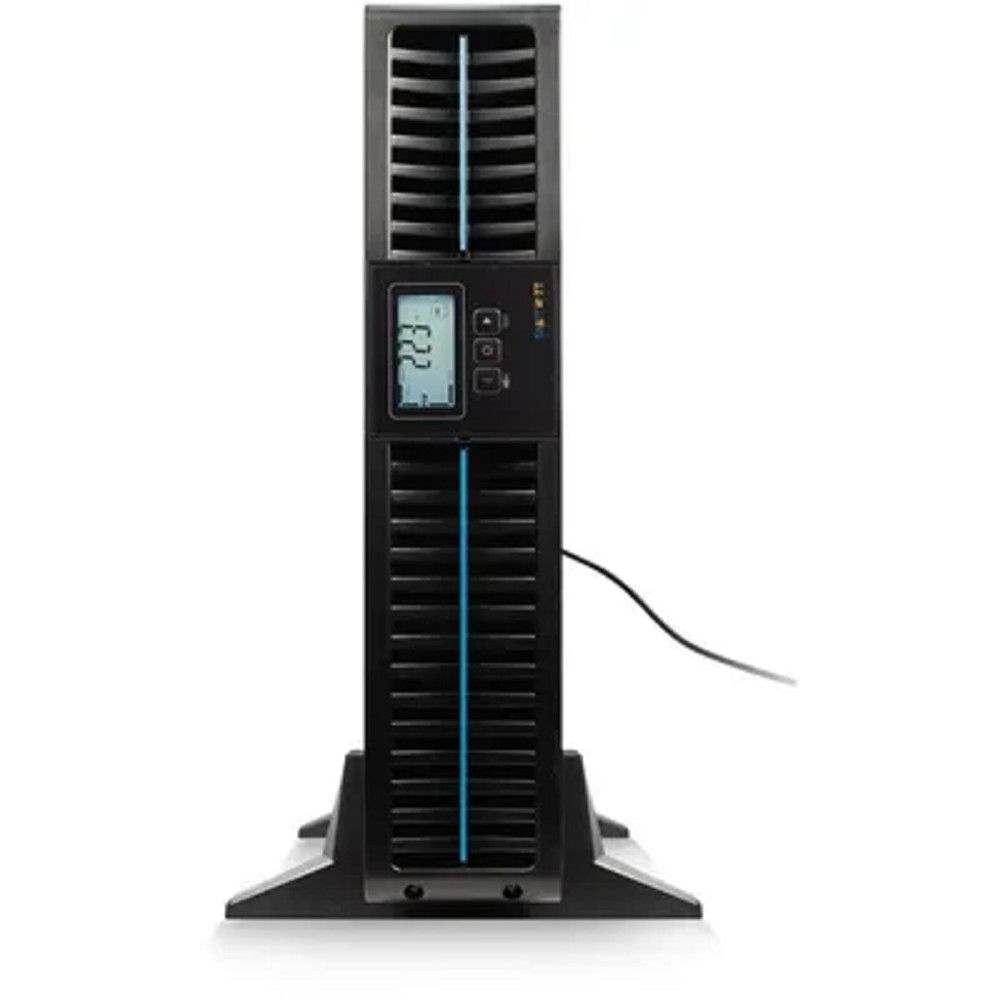 Источник бесперебойного питания SMARTWATT UPS DATA PRO COMBO 2kVA Онлайн, мощность 2000/1800 ВА/Вт, стоечный/напольный, LCD дисплей, управляемые розетки, Shuko CEE7/4 - 2 шт. , IEC13 - 3 шт.