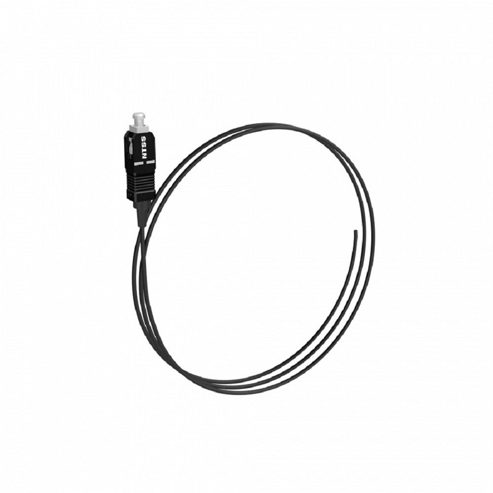 NTSS Пигтейл оптический NTSS SC/APC 9/125мкм 1.5м LSZH  чёрный NTSS-PGT-SC/A-9-1.5-BL