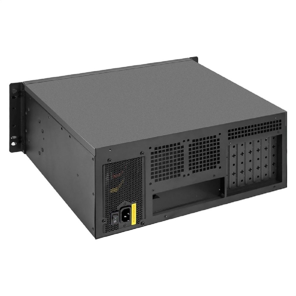 Exegate EX300037RUS Серверный корпус ExeGate Pro 4U350-02 <RM 19", высота 4U, глубина 350, БП 1000PAS, 2*USB>