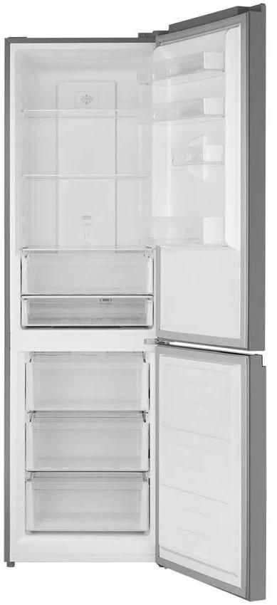 Холодильник Weissgauff WRK 2000 Total NoFrost Inverter Black Glass 2-хкамерн. черный инвертер