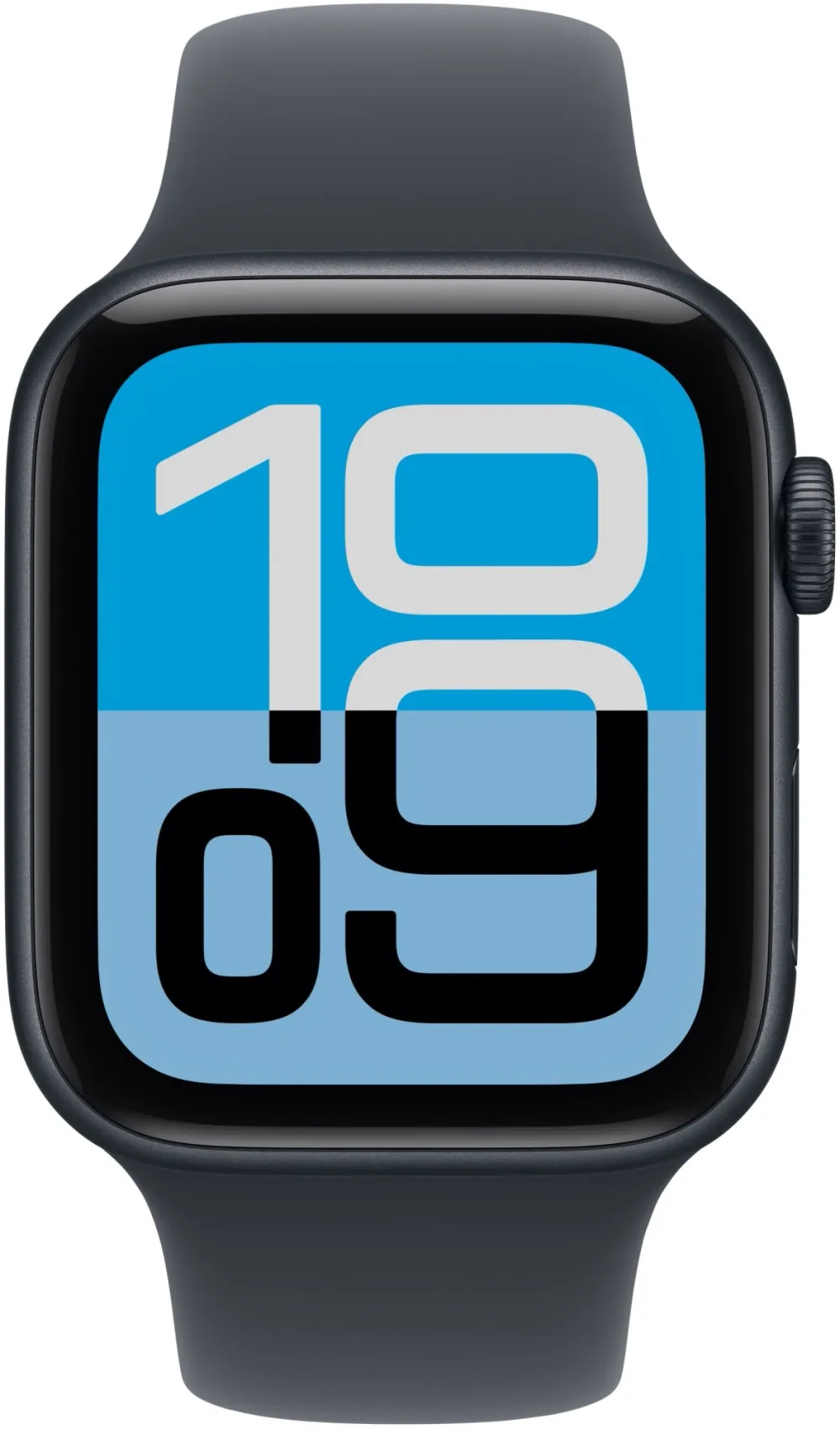 Apple Watch SE 3 44mm Midnight Aluminium Case with Midnight Sport Band - M/L (MEHQ4X/A)