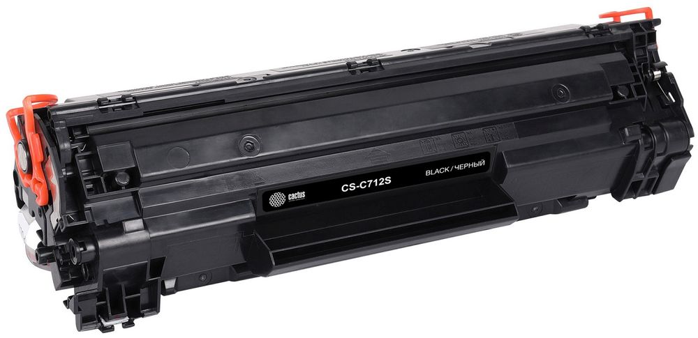 Картридж лазерный Cactus CS-C712S 712 черный (1500стр.) для Canon LBP-3010/3020