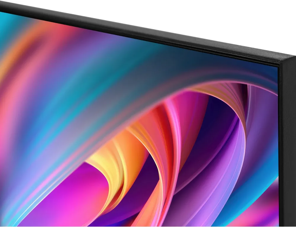 Телевизор LED Hyundai 55" H-LED55BU7100 WebOS Frameless Metal серый/серый 4K Ultra HD 60Hz MEMC DVB-T DVB-T2 DVB-C DVB-S DVB-S2 USB WiFi Smart TV