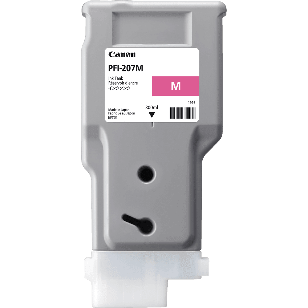 Canon PFI-207M 8791B001 Картридж струйный для iPF680/685/780/785, пурпурный, 300ml (GJ)