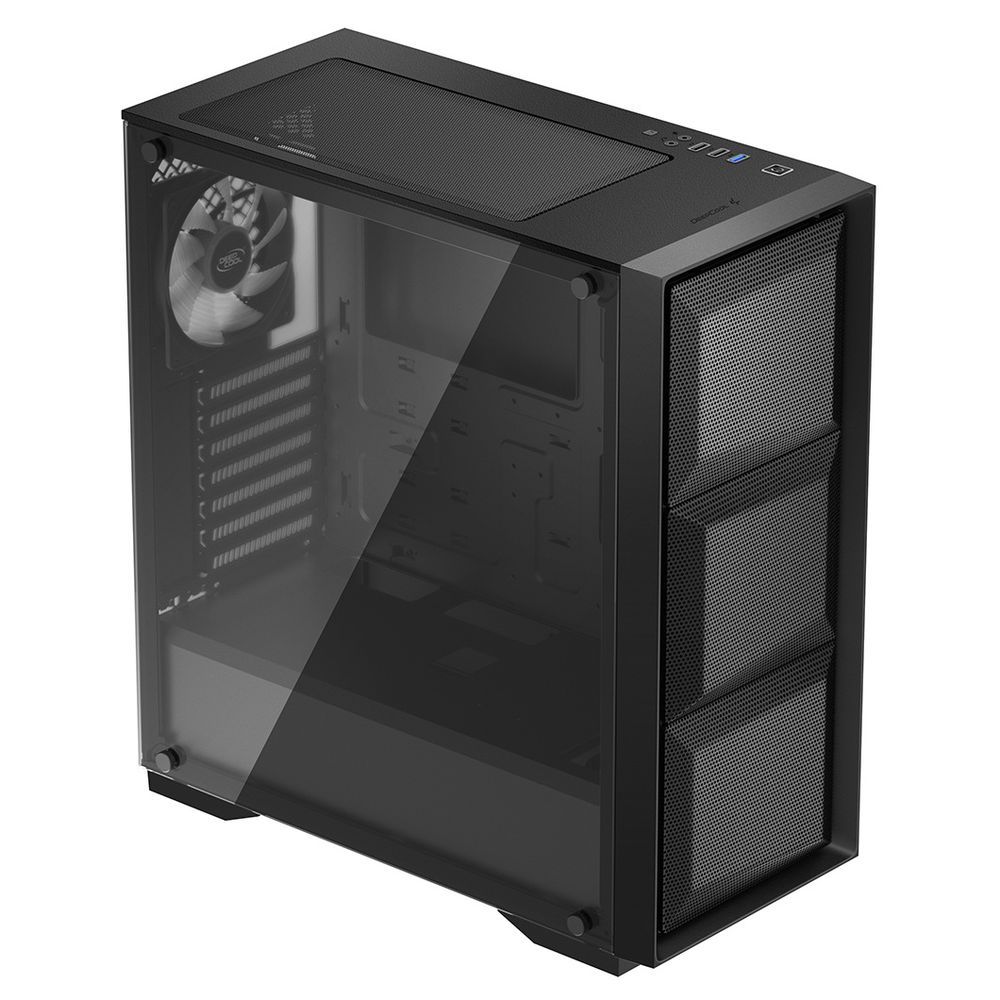 Корпус Deepcool MATREXX 50 MESH 4FS DP-ATX-MATREXX50-MESH-4FS (714729) E-ATX, CPU Height 160mm, VGA max 370mm, USB 2.0 x 2, USB 3.0 x 1, Audio x 1, Mic x 1, int. 3.5" x 2 , 2.5" x 2+2, Ext. 5.25" x 0, 3.5" x 0