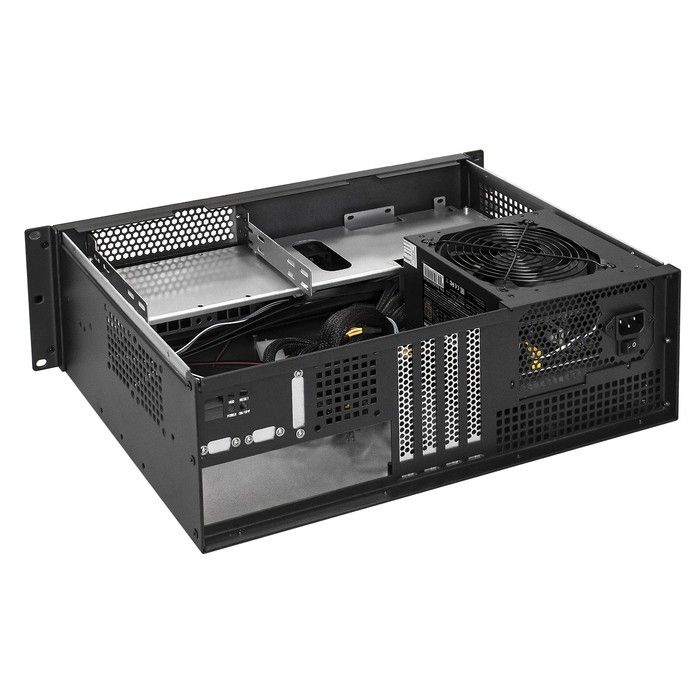 Exegate EX293668RUS Серверный корпус ExeGate Pro 3U330-02 <RM 19", высота 3U, глубина 330, БП 700PPH-SE 80 PLUS® Bronze, USB>