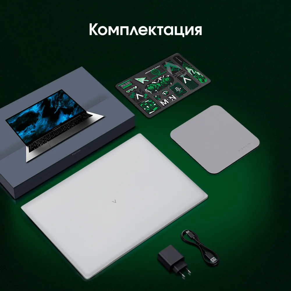 Ноутбук Digma Pro Breve Ryzen 5 7430U 16Gb SSD512Gb AMD Radeon Graphics 15.6" IPS FHD (1920x1080) Windows 11 Pro silver WiFi BT Cam 4500mAh (DN15R5-ADXW09)