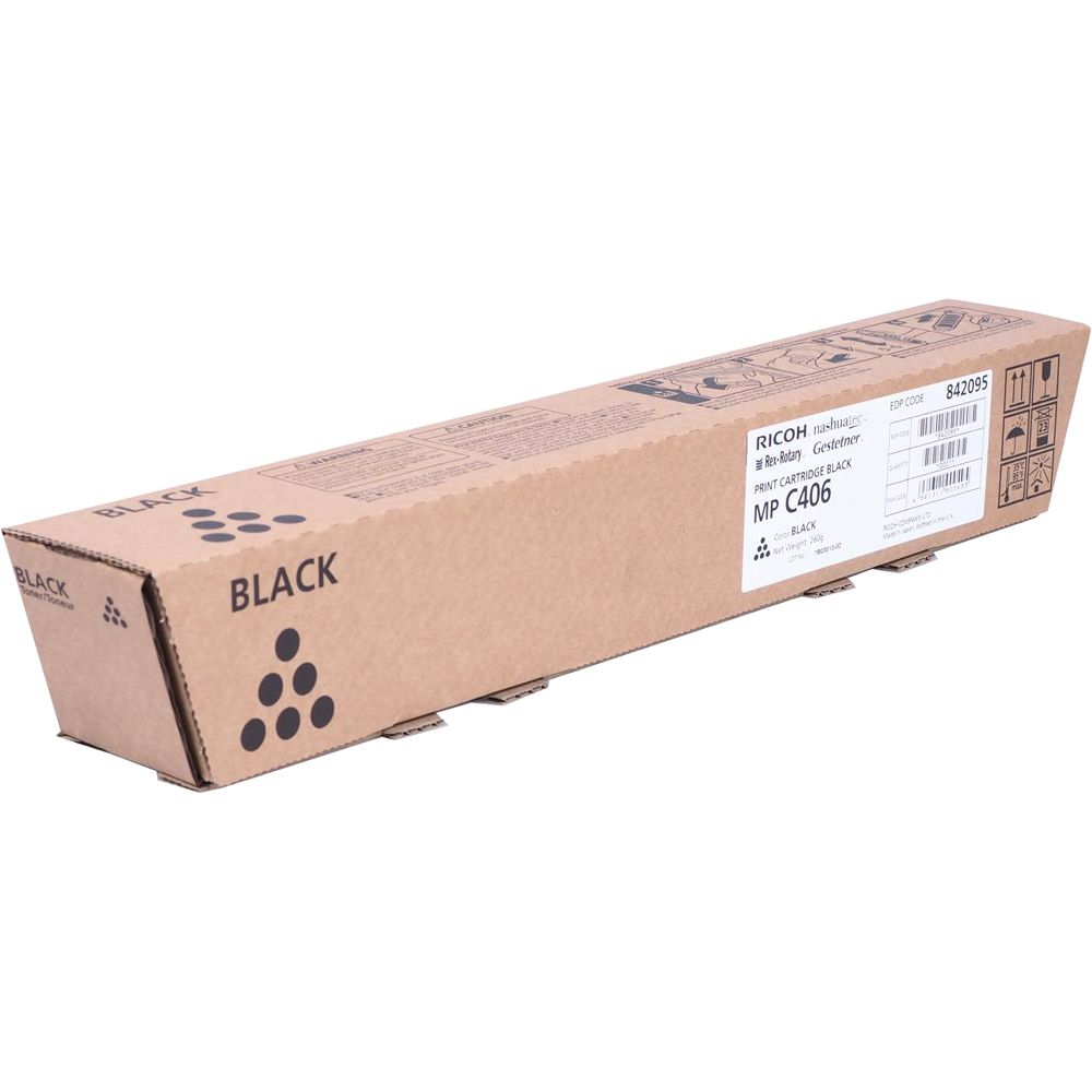 Картридж лазерный Ricoh MP C406-K 842095 черный (17000стр.) для Ricoh RICOH:MPC306, MPC307, MPC406
