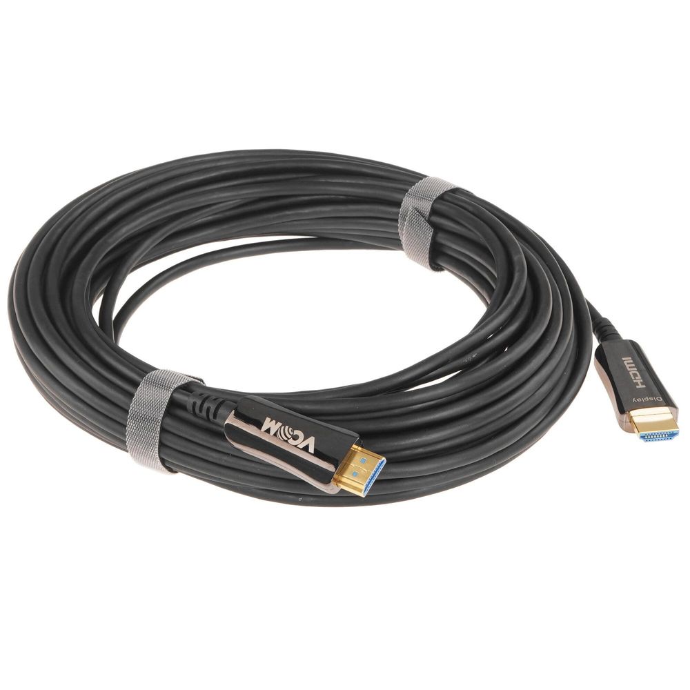 VCOM <D3742A-15M> Активный оптический кабель HDMI 19M/M,ver. 2.0, 4K@60 Hz 15m