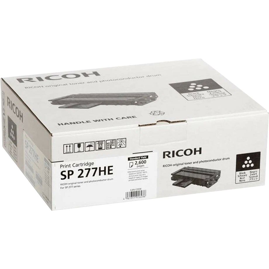 Ricoh 408160 Принт-картридж SP277HE Ricoh серии SP277 (2600стр)