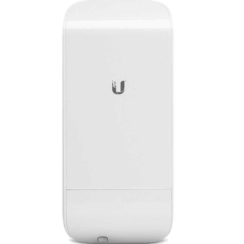 UBIQUITI NanoStation Loco M2 Точка доступа Wi-Fi, AirMax, 5км,  Рабочая частота 2412-2462 МГц (белый)