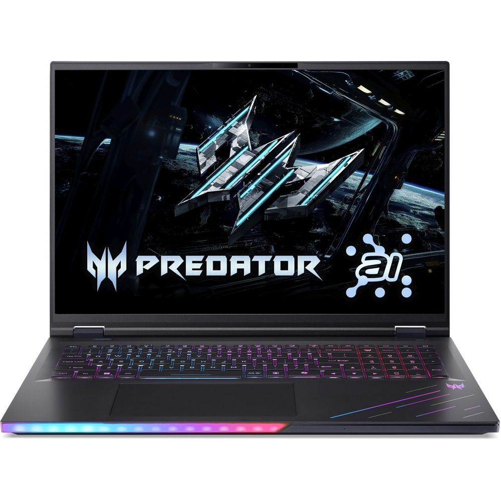 Acer Gaming Laptop Predator Helios 18 AI U9-275HX 32GB/1TB/24GB-RTX5090/18"WQUXGA/120Hz/DOS/BLK/ENG (NH.QVXEM.003)