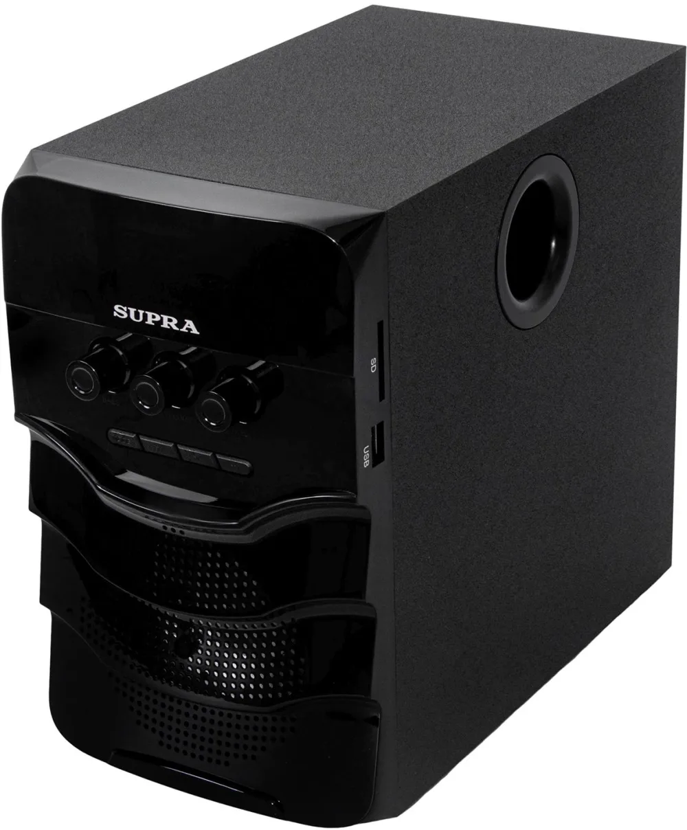 Минисистема Supra SMB-310 черный 60Вт FM USB BT SD