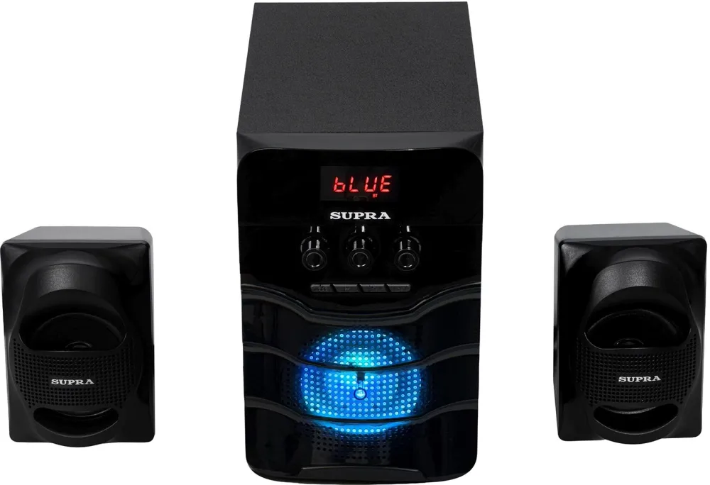 Минисистема Supra SMB-310 черный 60Вт FM USB BT SD