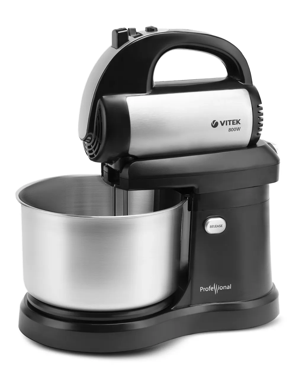 Миксер стационарный Vitek VT-1418 ST 800Вт черный/стальной