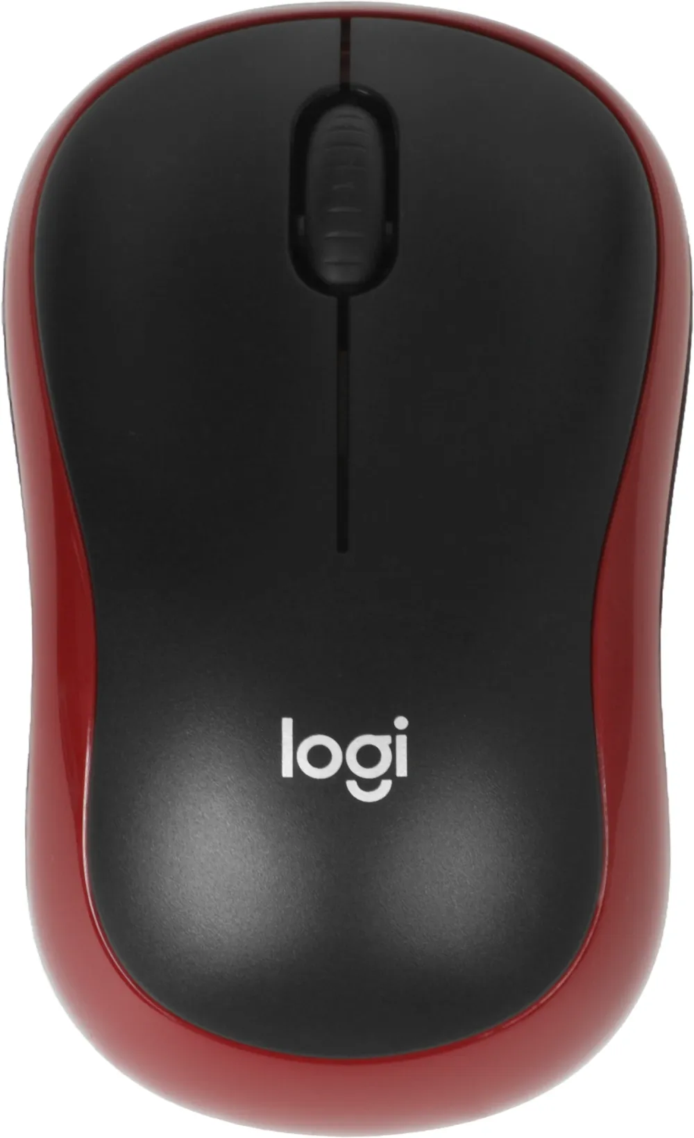 Мышь беспроводная Logitech M185 Red красная, оптическая, 1000dpi, 2.4GHz