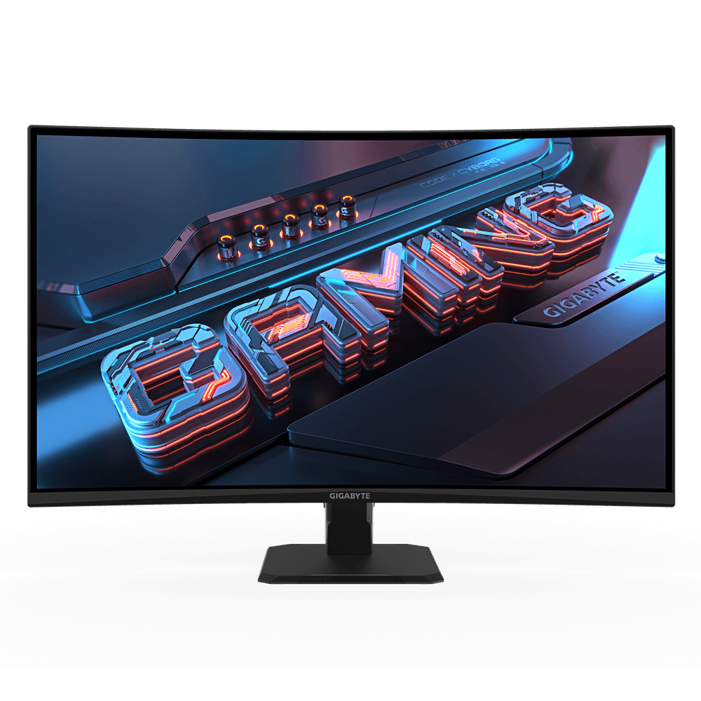Монитор 31.5" Gigabyte GS32QCA EU Black  (31.5", VA, 2560x1440, 180Hz, 3500:1, 1ms, 2xHDMI 2.0, DP 1.4, Curved)