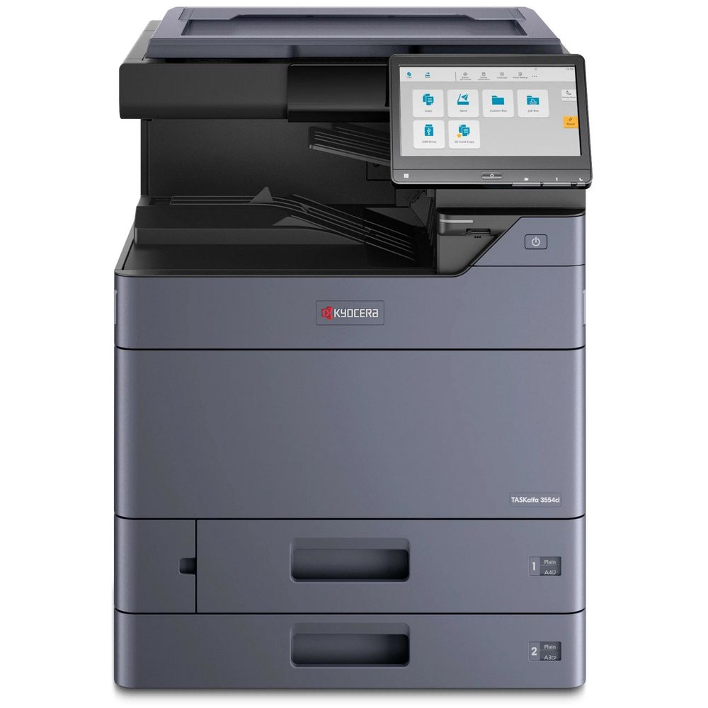 МФУ лазерный Kyocera TASKalfa 4054ci (Базовый блок) (1102YN3NL0) A3 Duplex Net черный