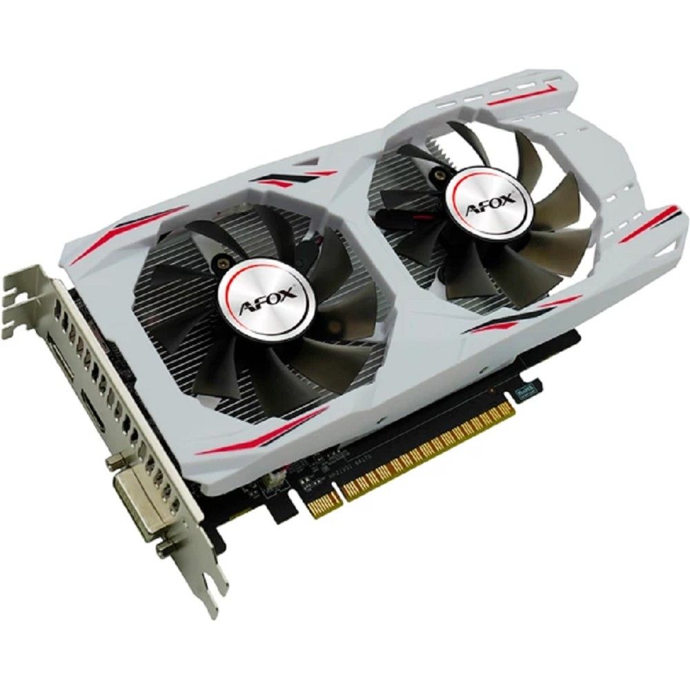 Видеокарта AFOX GTX1050Ti 4GB GAMING GDDR5 128Bit DP/DVI/HDMI  ATX Dual Fan (AF1050TI-4096D5H7-V8/H2-V6) RTL