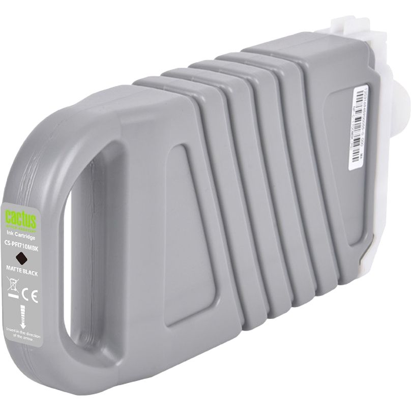 Картридж струйный Cactus CS-PFI710MBK PFI-710 MBK черный матовый (700мл) для Canon imagePROGRAF TX-2000/TX-3000/TX-4000 с чипом