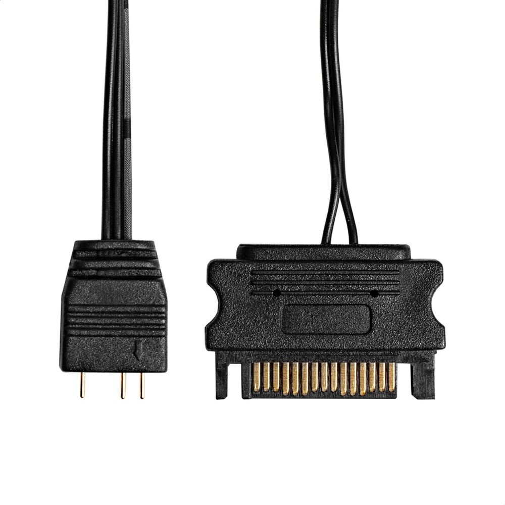Exegate EX298721RUS Контроллер ExeGate SATA.ARGB3pin для вентиляторов с подсветкой ARGB 5V 3pin (SATA, ARGB 5V 3pin)