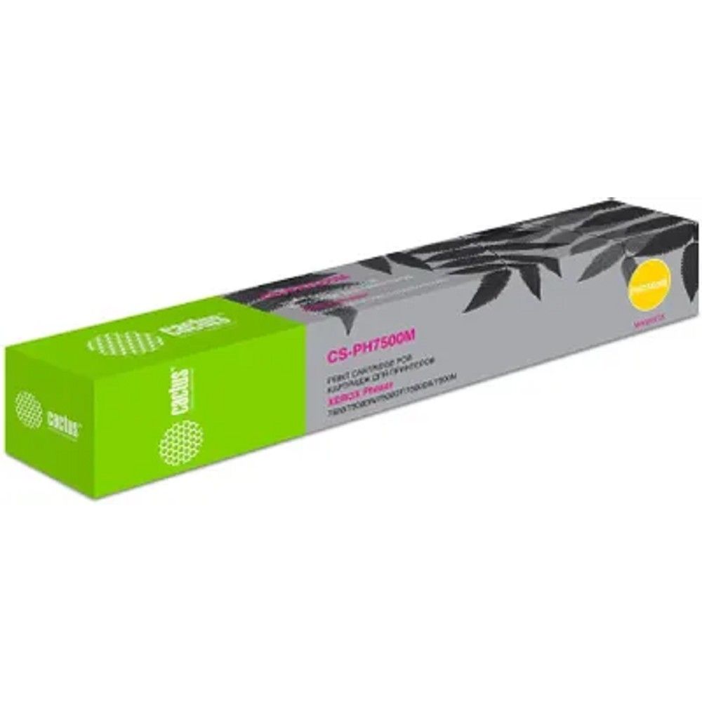 Картридж лазерный Cactus CS-PH7500M 106R01444 пурпурный (17800стр.) для Xerox Phaser 7500