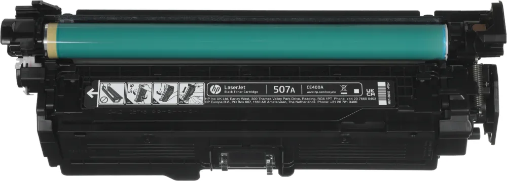 Картридж лазерный HP 507A CE400A черный бар.в компл. (5000стр.) для HP CLJ M551