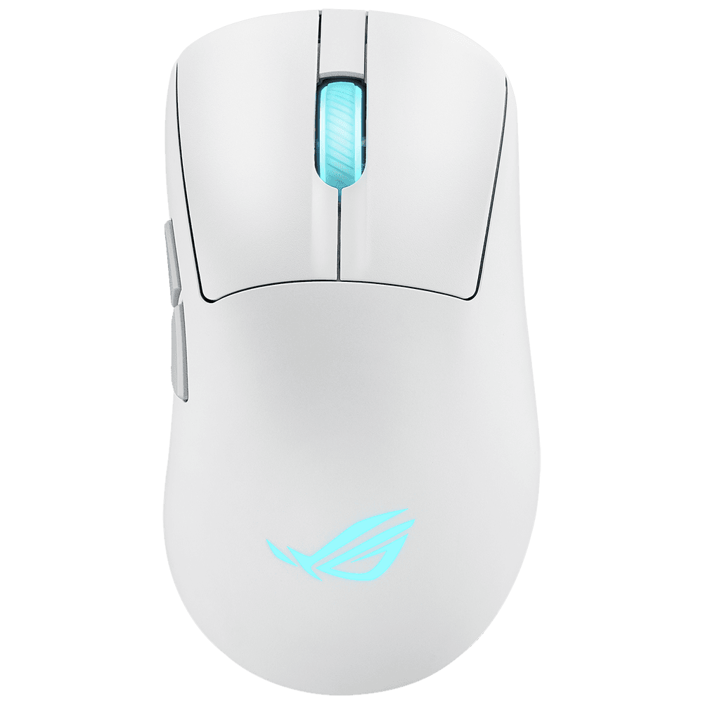 Мышь ASUS P722 ROG KERIS II ORIGIN/WHT 65g 42,000DPI Bluetooth 5.1 2.4GHz 7buttons