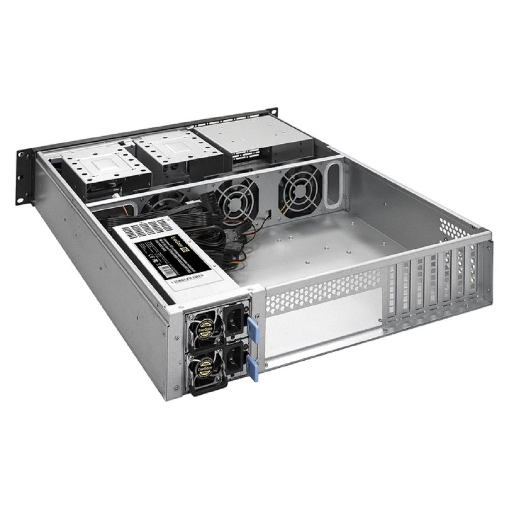 Exegate EX293872RUS Серверная платформа ExeGate Pro 2U550-06/2U2088 <RM 19", высота 2U, глубина 550, Redundant БП 2x1200W, USB+USB3.0>