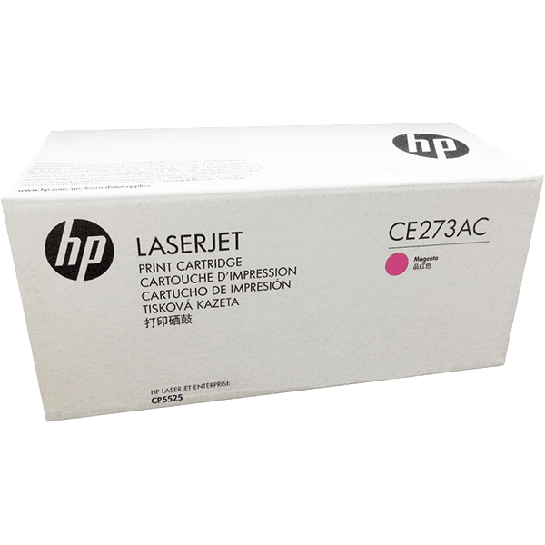 Картридж лазерный HP 650A CE273AC пурпурный (15000стр.) для HP LJ CP5520/5525 без чипа (техн.упак)