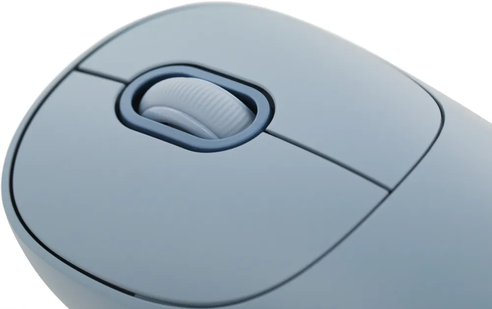 Мышь Xiaomi Wireless Mouse 3 синий оптическая 1200dpi silent беспров. BT/Radio USB для ноутбука 4but (BHR8914GL)