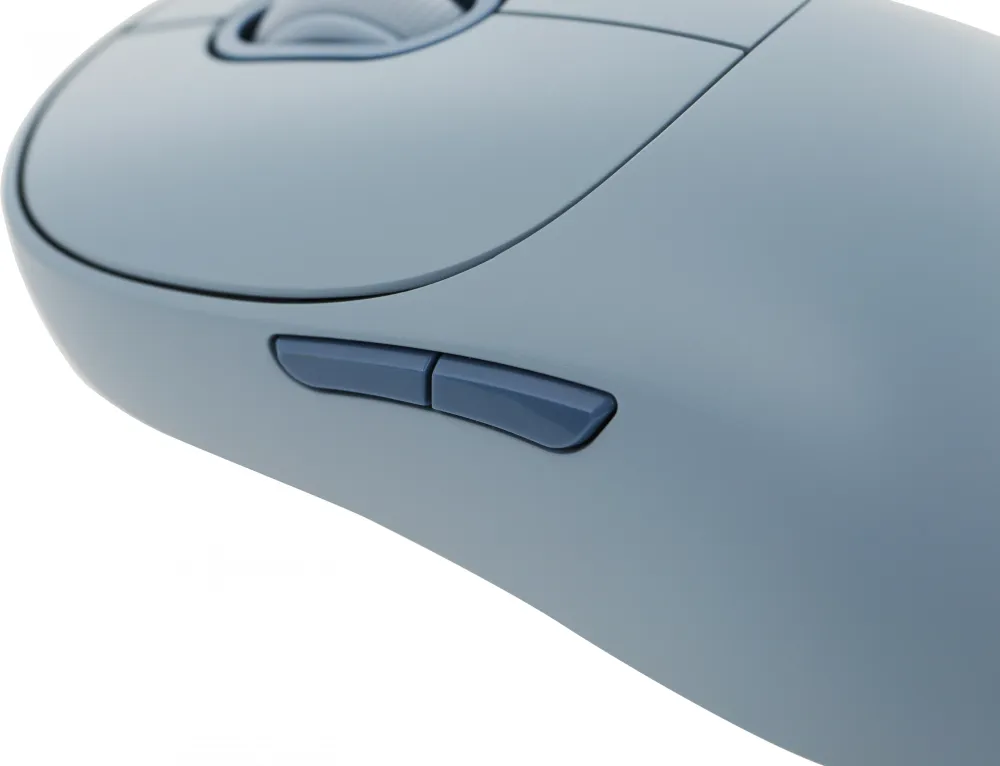 Мышь Xiaomi Wireless Mouse 3 синий оптическая 1200dpi silent беспров. BT/Radio USB для ноутбука 4but (BHR8914GL)