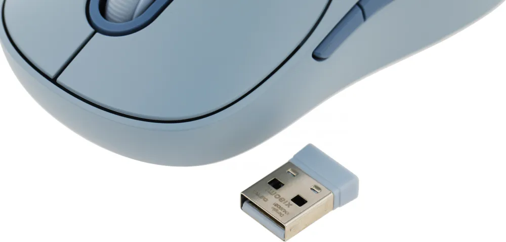Мышь Xiaomi Wireless Mouse 3 синий оптическая 1200dpi silent беспров. BT/Radio USB для ноутбука 4but (BHR8914GL)