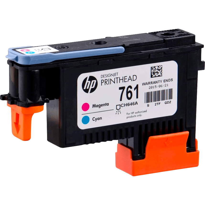 HP CH646A Печатающая головка №761, Cyan/Magenta {Designjet T7100, Cyan/Magenta}