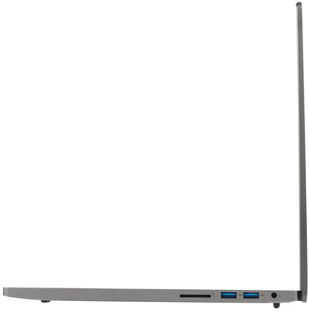Ноутбук IRU Strato 16ALMR Core i7 12650H 16Gb SSD512Gb Intel UHD Graphics 16" IPS FHD (1920x1200) Windows 11 Pro grey WiFi BT Cam 5400mAh (2142319)