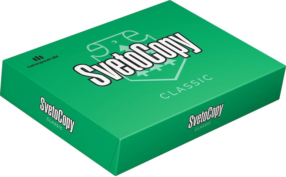 Бумага Svetocopy Classic C A4 марка C/80г/м2/белый/500л. CIE146% матовое/матовое общего назначения(офисная)