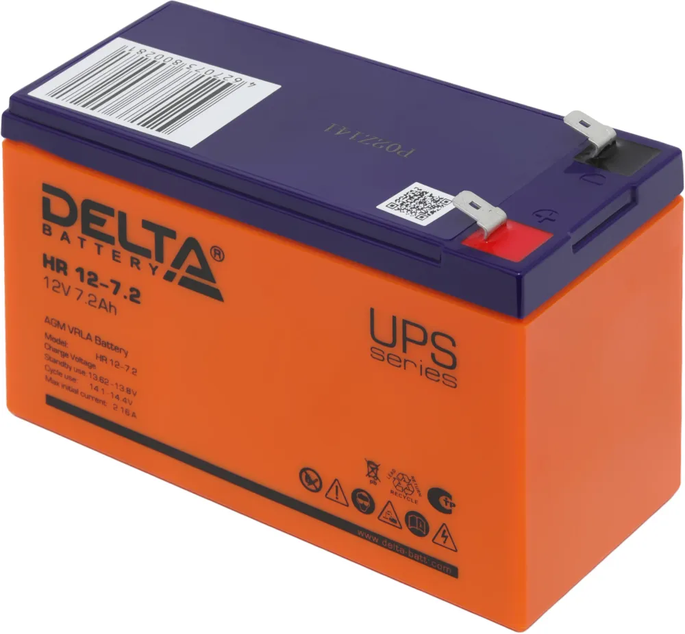Аккумуляторная батарея Delta HR 12-7.2 (800281)