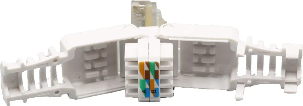 Коннектор Suprlan 10-0218 UTP кат.5E RJ45 белый