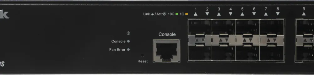 Коммутатор D-Link DXS-1210-28S DXS-1210-28S/A1A (L2+) 4x10Гбит/с 24SFP+ настраиваемый