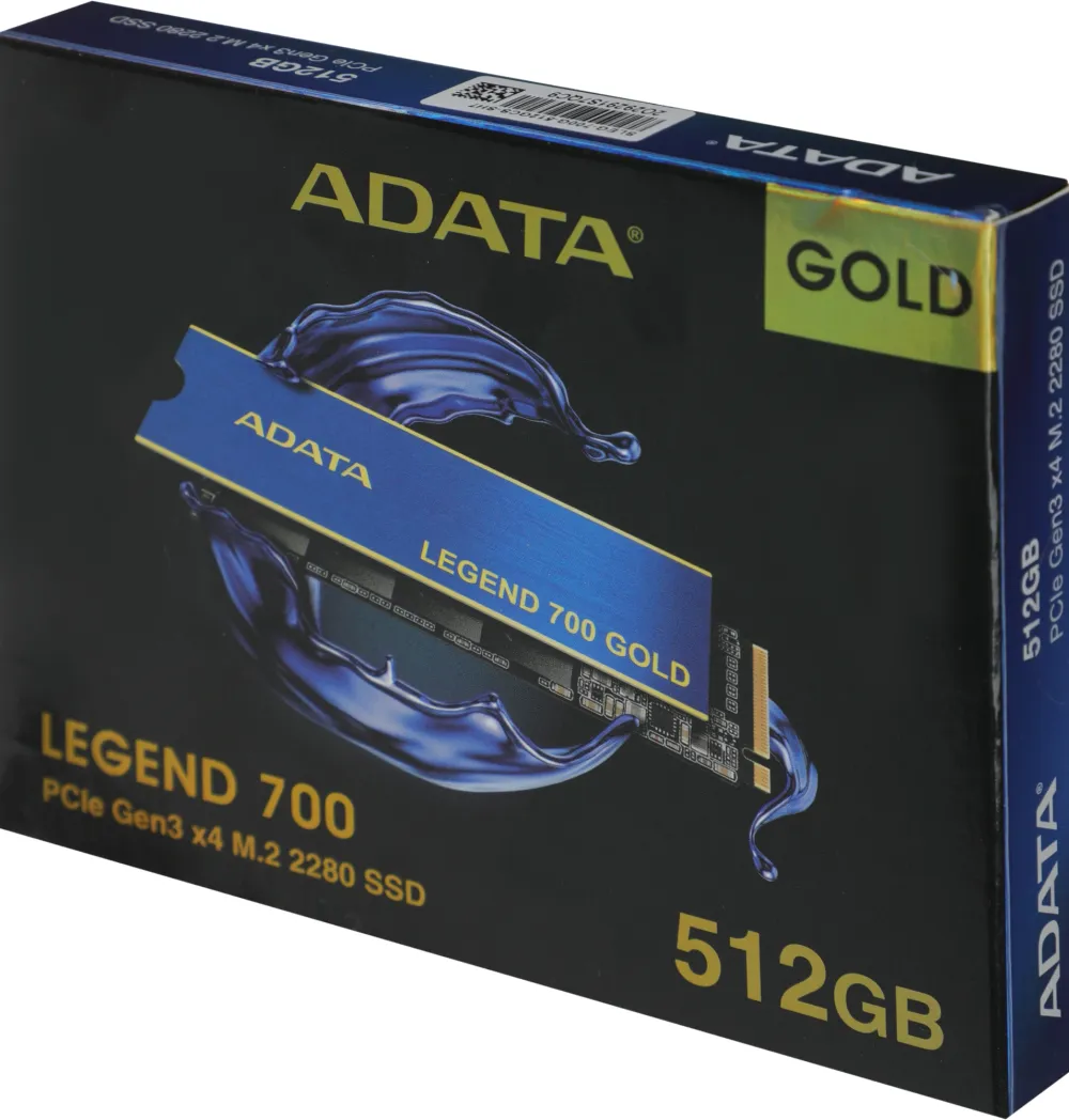 Накопитель SSD A-Data PCIe 3.0 x4 512GB SLEG-700G-512GCS-SH7 Legend 700 Gold M.2 2280