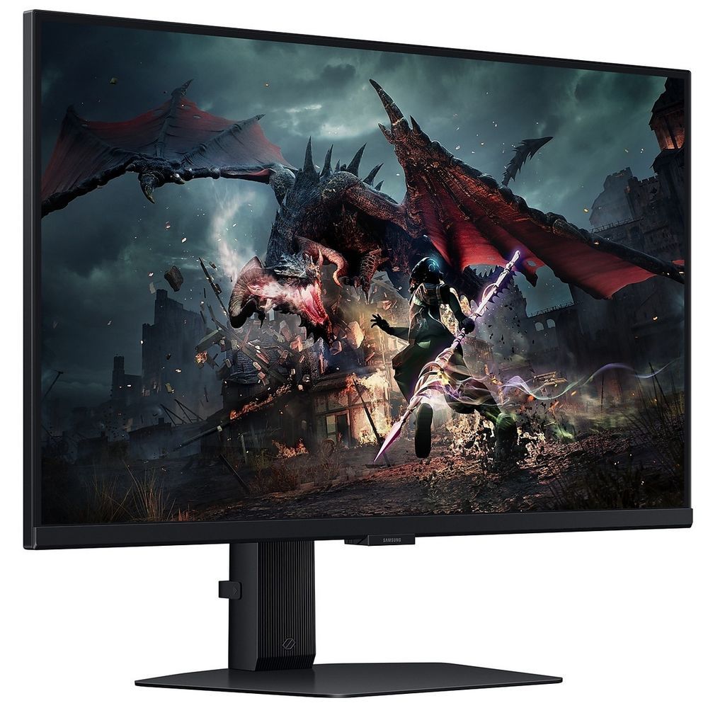 Монитор 27" SAMSUNG S27DG502EI Odyssey G5 G50D QHD  IPS, 2560x1440, 180Hz, 1ms, 350сd/m, 1000:1, HDR10 | HDMI(2.0), DP(1.2) | HAS, Pivot, Swivel, ExPSU, Vesa 100, Black