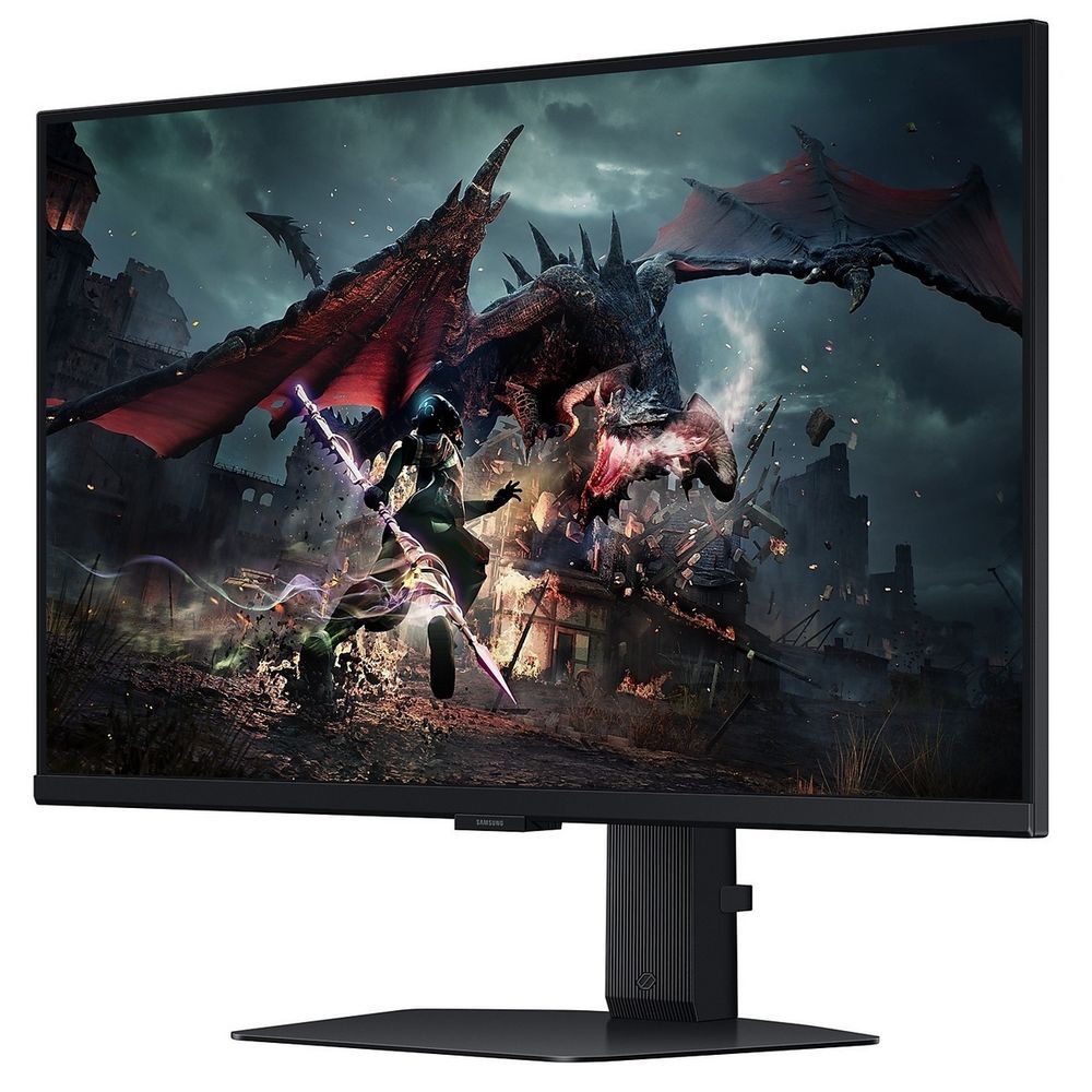 Монитор 27" SAMSUNG S27DG502EI Odyssey G5 G50D QHD  IPS, 2560x1440, 180Hz, 1ms, 350сd/m, 1000:1, HDR10 | HDMI(2.0), DP(1.2) | HAS, Pivot, Swivel, ExPSU, Vesa 100, Black