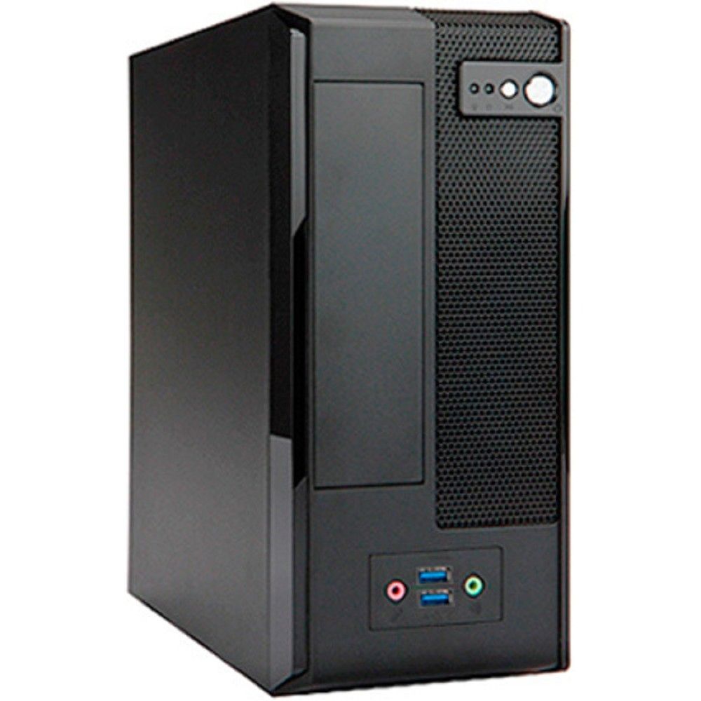 корпус Slim Case InWin BM677 Black 160W IP-AD160-2 H 2*USB 3.0+AirDuct+Fan+Audio Mini-ITX