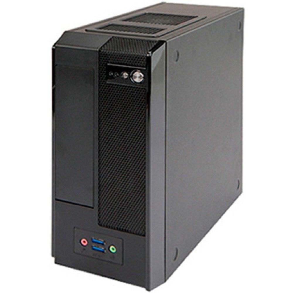 корпус Slim Case InWin BM677 Black 160W IP-AD160-2 H 2*USB 3.0+AirDuct+Fan+Audio Mini-ITX